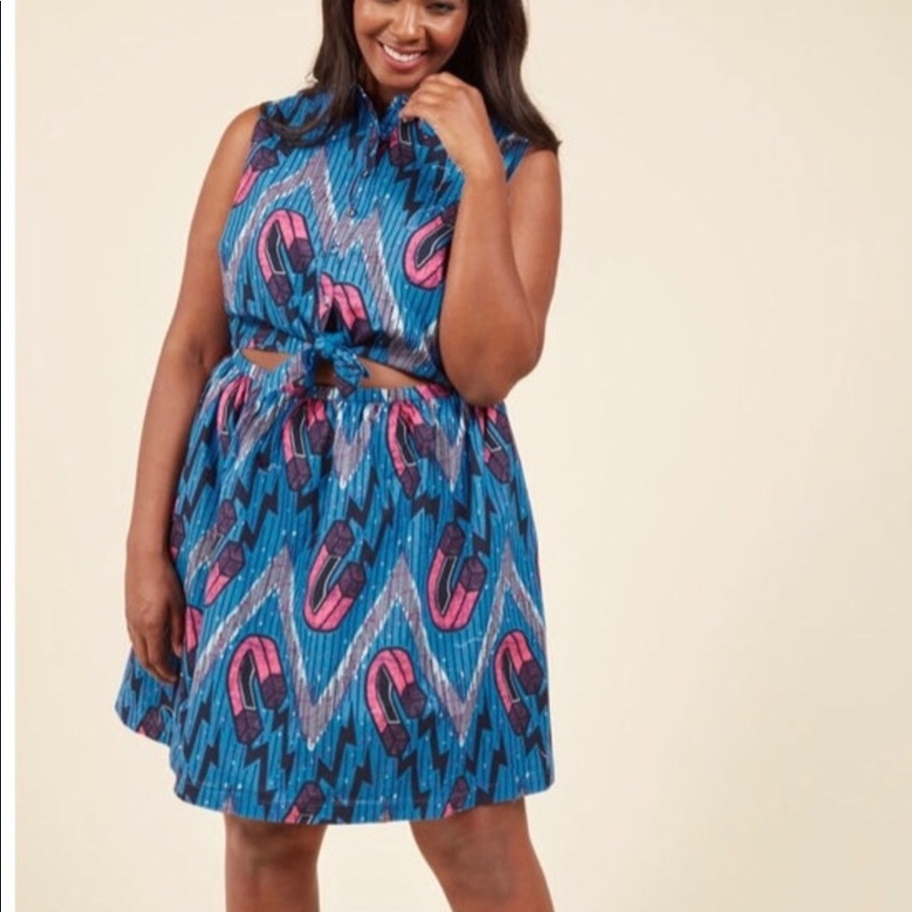 Magnet A-line dress
